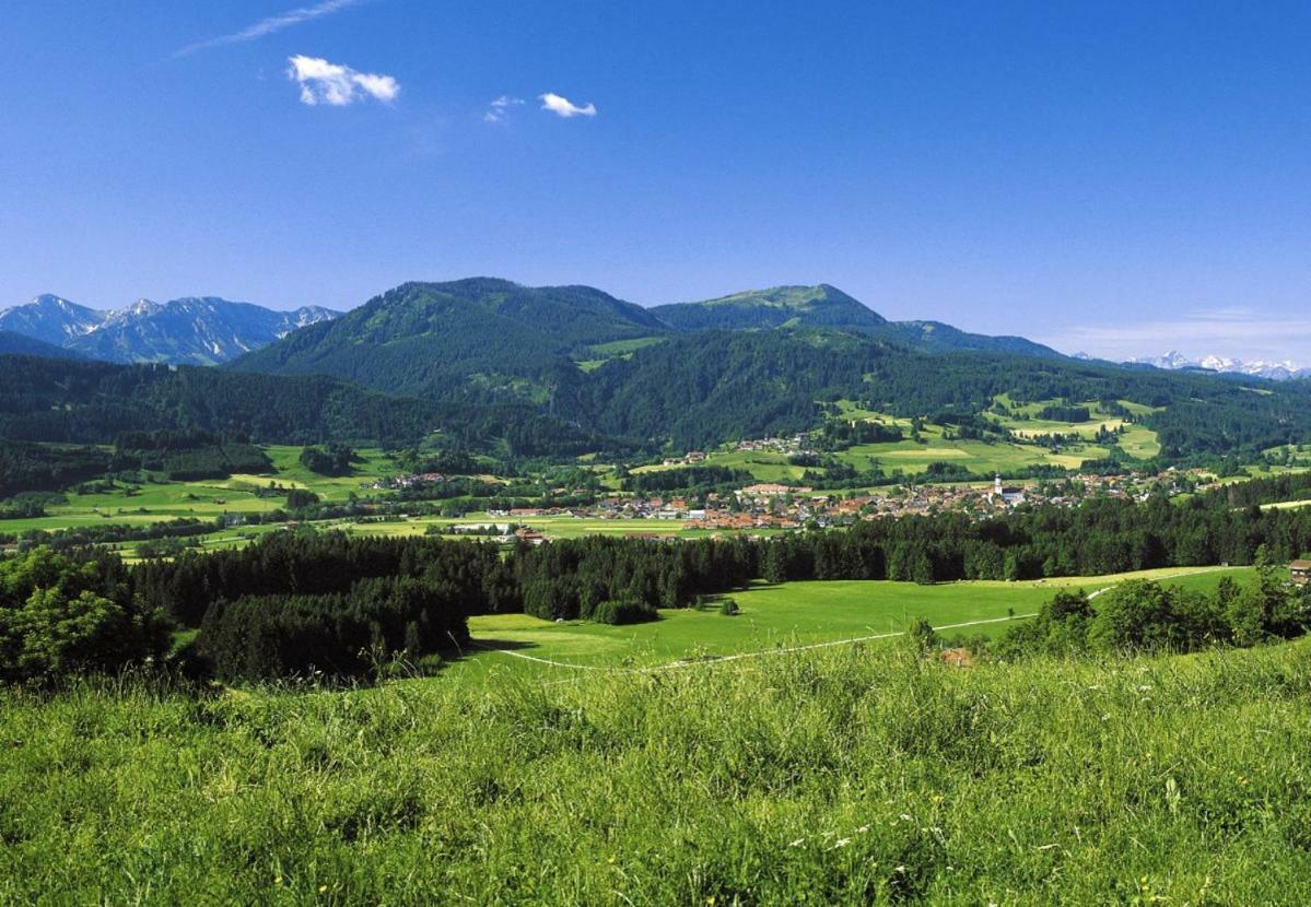 Ferienwohnung Mit Eigener Sauna Wertach Bagian luar foto